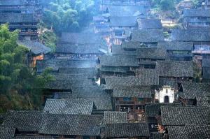The Houses In Sanjiang Village